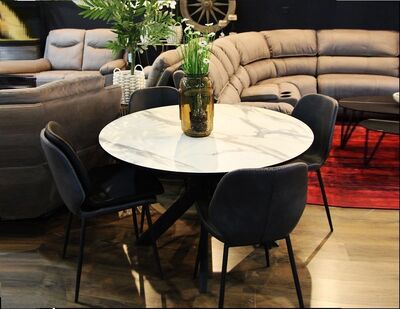 פינת אוכל עגולה