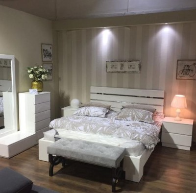 חדר שינה דגם 2 פסי ניקל