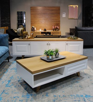 מזנון +שולחן דגם רטרו